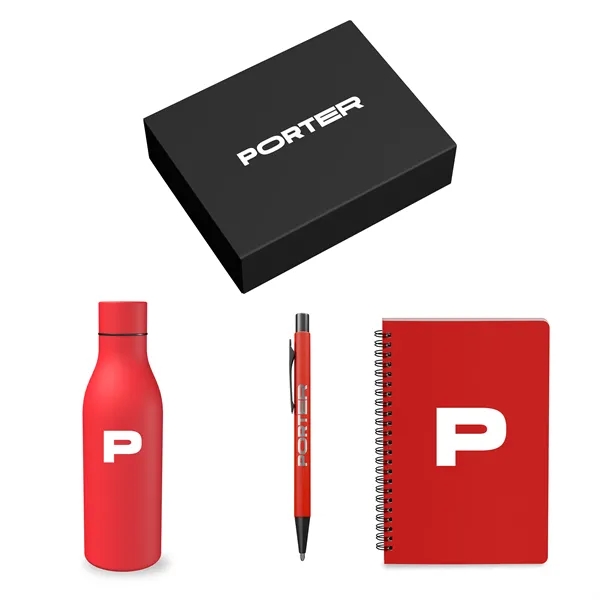 Gift Set includesP920 - SMALL JOURNAL GIFT BOX BOTTLE FITST3209 -... from ASI 88660 Spector & Co.