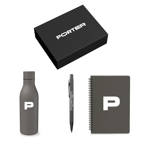 Gift Set includesP920 - SMALL JOURNAL GIFT BOX BOTTLE FITST3209 -... from ASI 88660 Spector & Co.