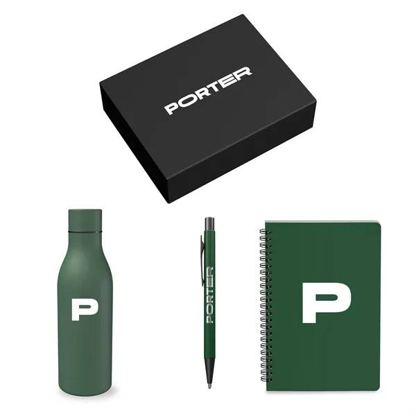 Gift Set includesP920 - SMALL JOURNAL GIFT BOX BOTTLE FITST3209 -... from ASI 88660 Spector & Co.