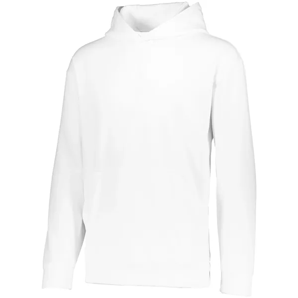 Youth polyester fleece hoodie with moisture wicking. Blank item.... from ASI 37461 Augusta Sportswear / Augusta Sportswear, Inc. d/b/a Momentec Brands
