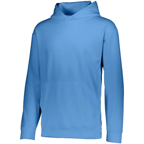Youth polyester fleece hoodie with moisture wicking. Blank item.... from ASI 37461 Augusta Sportswear / Augusta Sportswear, Inc. d/b/a Momentec Brands