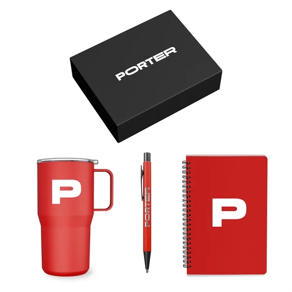 Gift Set includesP921 - SMALL JOURNAL GIFT BOX TUMBLER CUTOUTST3209 -... from ASI 88660 Spector & Co.