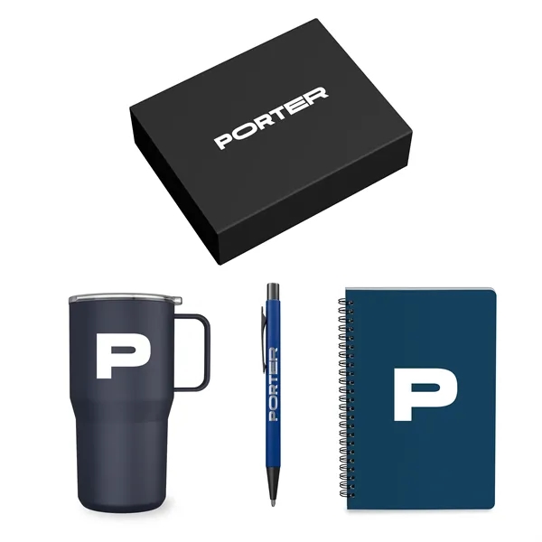 Gift Set includesP921 - SMALL JOURNAL GIFT BOX TUMBLER CUTOUTST3209 -... from ASI 88660 Spector & Co.