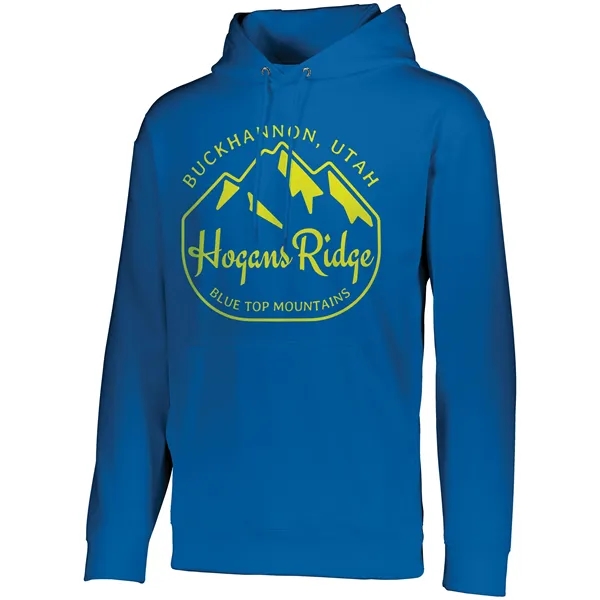 Adult-sized polyester fleece hoodie with moisture wicking. Blank item.... from ASI 37461 Augusta Sportswear / Augusta Sportswear, Inc. d/b/a Momentec Brands