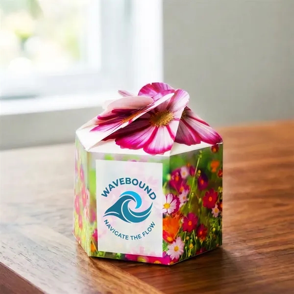 Pop up flower or herb starter kit with a container, soil... from ASI 54100 Fields Manufacturing Inc / Fields