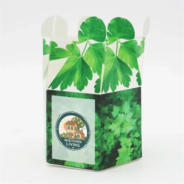 Pop up flower or herb starter kit with a container, soil... from ASI 54100 Fields Manufacturing Inc / Fields