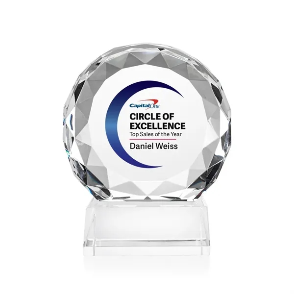 The Victory VividPrint™ Award is a striking optical crystal piece featuring... from ASI 84592 St Regis Group / St Regis