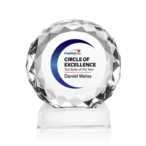 The Victory VividPrint™ Award is a striking optical crystal piece featuring... from ASI 84592 St Regis Group / St Regis