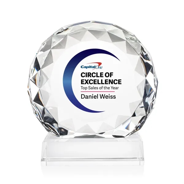 The Victory VividPrint™ Award is a striking optical crystal piece featuring... from ASI 84592 St Regis Group / St Regis