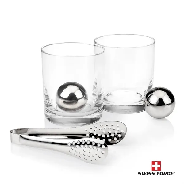 The Swiss Force® Stainless Steel Ice Balls and Tong are combined... from ASI 84592 St Regis Group
