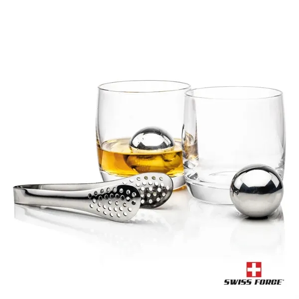 The Swiss Force® Stainless Steel Ice Balls and Tongs are combined... from ASI 84592 St Regis Group