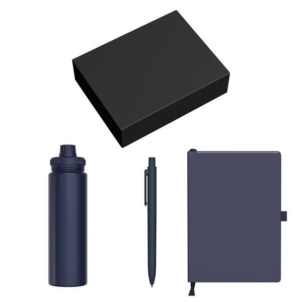 Gift Set includesP923 - MEDIUM JOURNAL GIFT BOX BOTTLE FITST4861 -... from ASI 88660 Spector & Co.