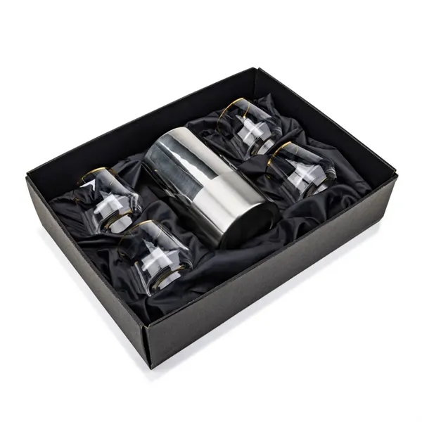 Catania Wine Cooler & Tucson Gold Rim Stemless Wine... from ASI 84592 St Regis Group