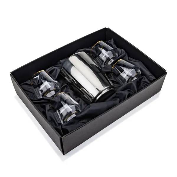 Pescara Wine Cooler & Tucson Gold Rim Stemless Wine... from ASI 84592 St Regis Group