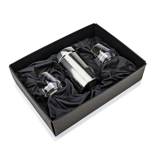 Milano Wine Cooler & Tucson Gold Rim Stemless Wine... from ASI 84592 St Regis Group