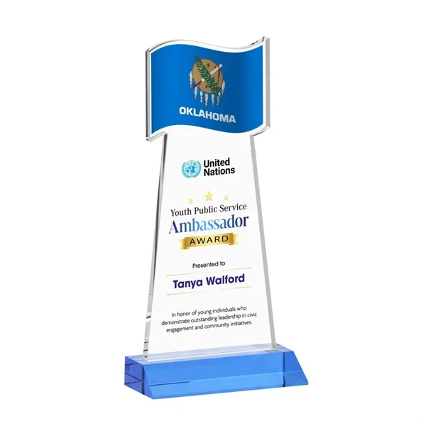 Flag VividPrint™ Award - Sky Blue... from ASI 84592 St Regis Group / St Regis