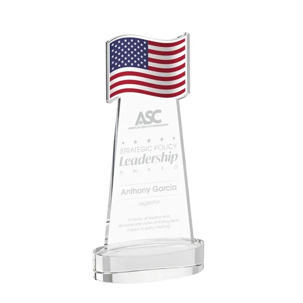 The Flag Award features a striking flag-shaped cutout at the top,... from ASI 84592 St Regis Group / St Regis