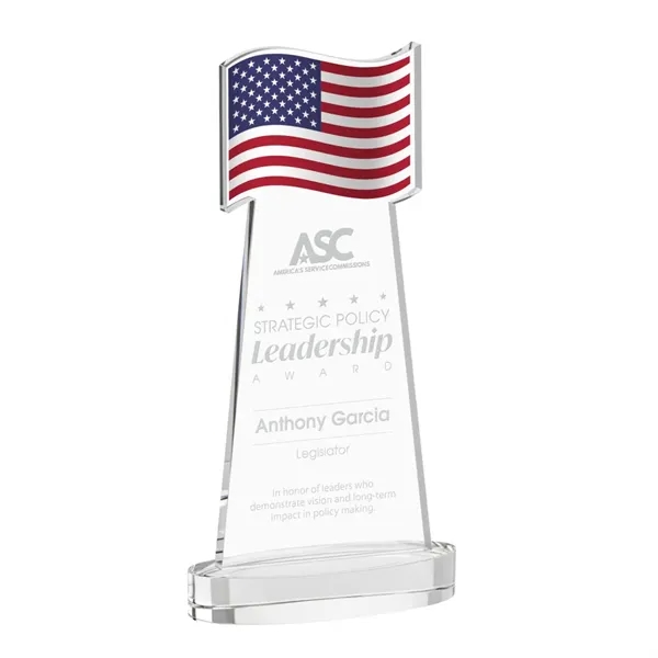 The Flag Award features a striking flag-shaped cutout at the top,... from ASI 84592 St Regis Group / St Regis