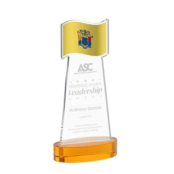 The Flag Award features a striking flag-shaped cutout at the top,... from ASI 84592 St Regis Group / St Regis