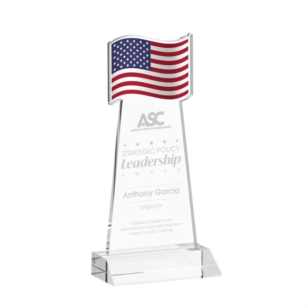 The Flag Award features a striking flag-shaped cutout at the top,... from ASI 84592 St Regis Group / St Regis