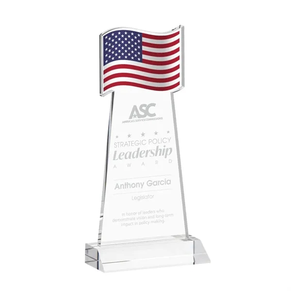 The Flag Award features a striking flag-shaped cutout at the top,... from ASI 84592 St Regis Group / St Regis