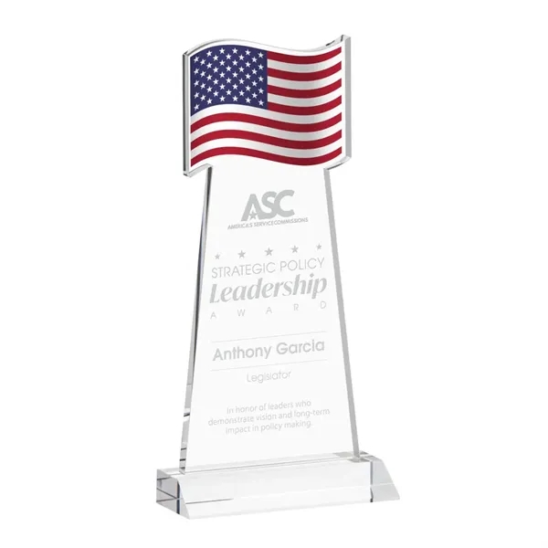 The Flag Award features a striking flag-shaped cutout at the top,... from ASI 84592 St Regis Group / St Regis