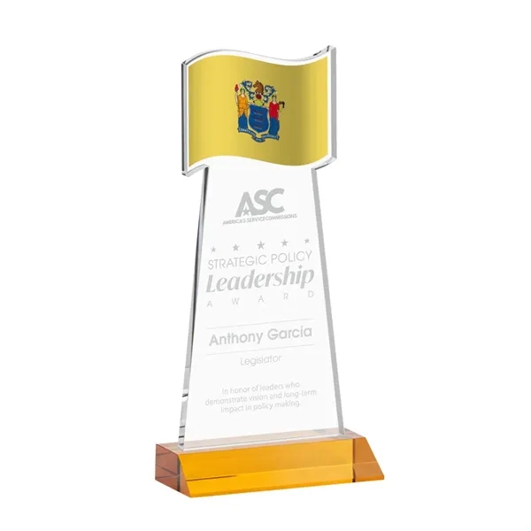 The Flag Award features a striking flag-shaped cutout at the top,... from ASI 84592 St Regis Group / St Regis