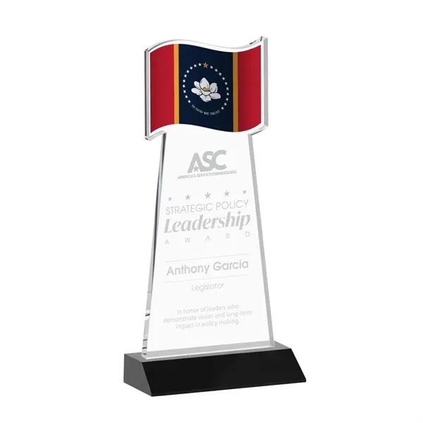 The Flag Award features a striking flag-shaped cutout at the top,... from ASI 84592 St Regis Group / St Regis