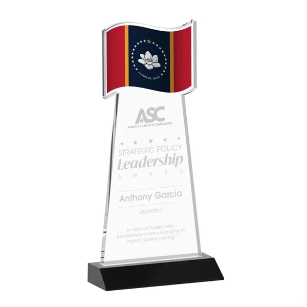 The Flag Award features a striking flag-shaped cutout at the top,... from ASI 84592 St Regis Group / St Regis