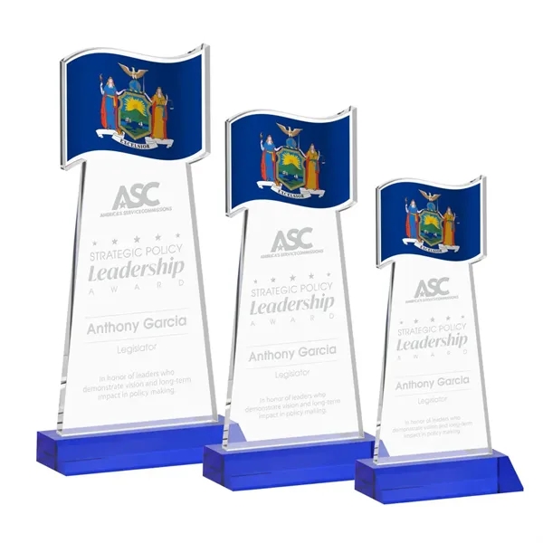 The Flag Award features a striking flag-shaped cutout at the top,... from ASI 84592 St Regis Group / St Regis