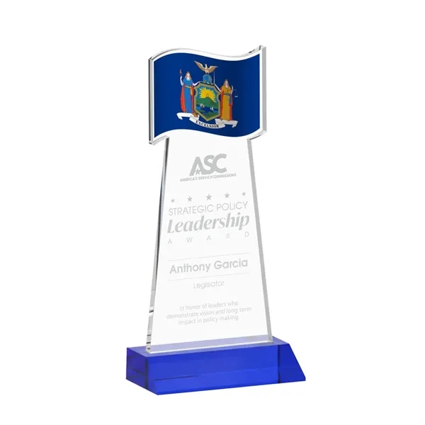 The Flag Award features a striking flag-shaped cutout at the top,... from ASI 84592 St Regis Group / St Regis