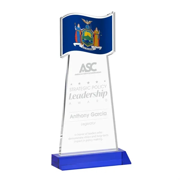 The Flag Award features a striking flag-shaped cutout at the top,... from ASI 84592 St Regis Group / St Regis