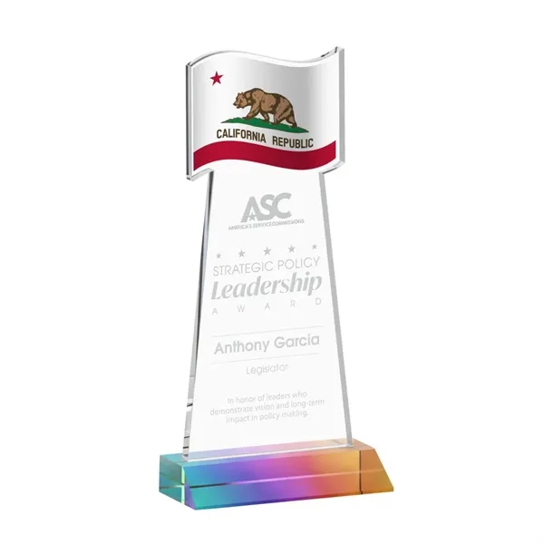 The Flag Award features a striking flag-shaped cutout at the top,... from ASI 84592 St Regis Group / St Regis