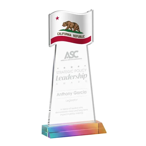 The Flag Award features a striking flag-shaped cutout at the top,... from ASI 84592 St Regis Group / St Regis