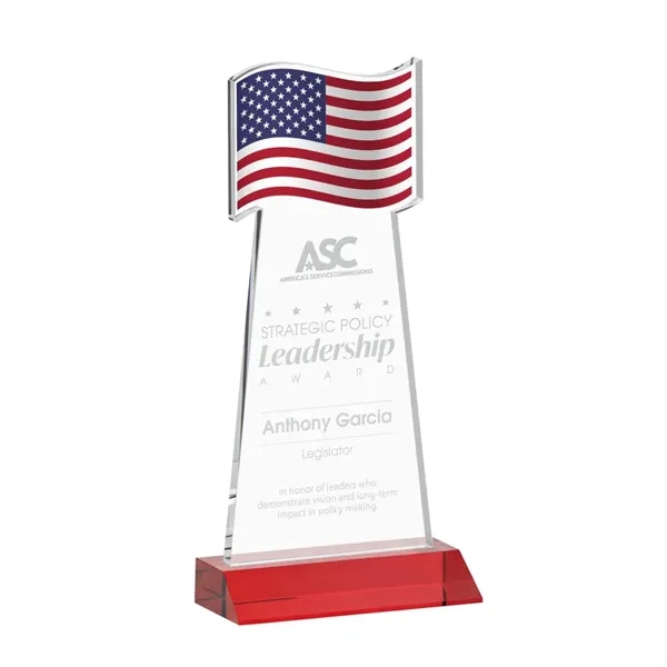 The Flag Award features a striking flag-shaped cutout at the top,... from ASI 84592 St Regis Group / St Regis