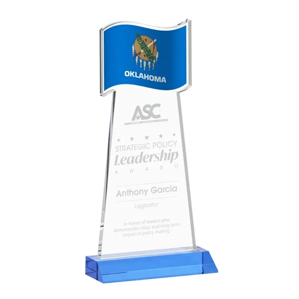 The Flag Award features a striking flag-shaped cutout at the top,... from ASI 84592 St Regis Group / St Regis