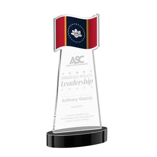 The Flag Award features a striking flag-shaped cutout at the top,... from ASI 84592 St Regis Group / St Regis