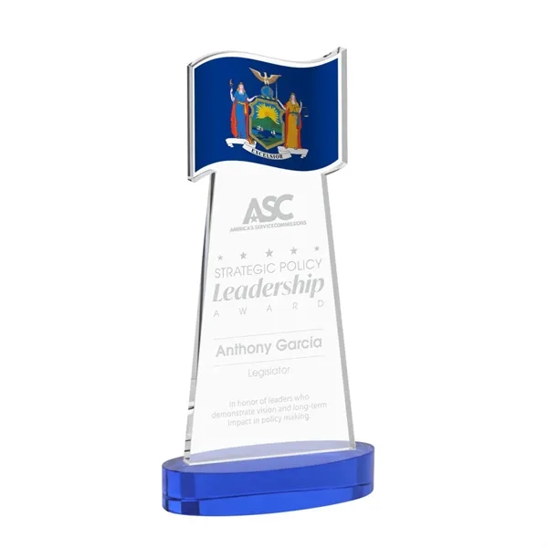 The Flag Award features a striking flag-shaped cutout at the top,... from ASI 84592 St Regis Group / St Regis