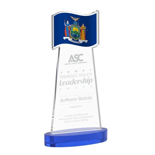 The Flag Award features a striking flag-shaped cutout at the top,... from ASI 84592 St Regis Group / St Regis