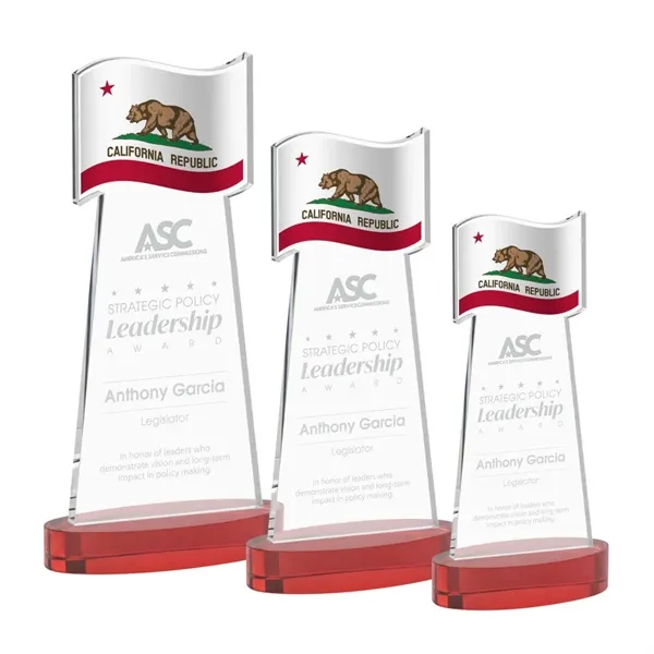 The Flag Award features a striking flag-shaped cutout at the top,... from ASI 84592 St Regis Group / St Regis