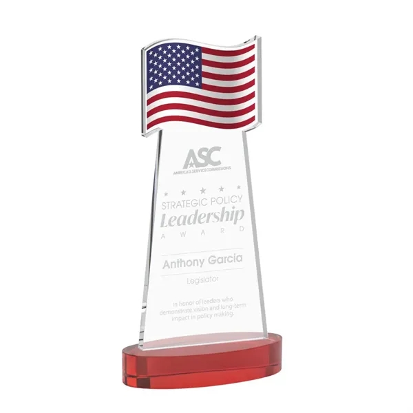 The Flag Award features a striking flag-shaped cutout at the top,... from ASI 84592 St Regis Group / St Regis