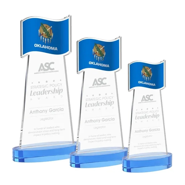 The Flag Award features a striking flag-shaped cutout at the top,... from ASI 84592 St Regis Group / St Regis