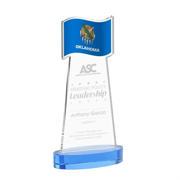 The Flag Award features a striking flag-shaped cutout at the top,... from ASI 84592 St Regis Group / St Regis