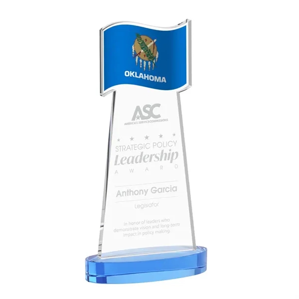 The Flag Award features a striking flag-shaped cutout at the top,... from ASI 84592 St Regis Group / St Regis