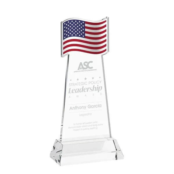 The Flag Award features a striking flag-shaped cutout at the top,... from ASI 84592 St Regis Group / St Regis