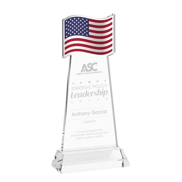 The Flag Award features a striking flag-shaped cutout at the top,... from ASI 84592 St Regis Group / St Regis