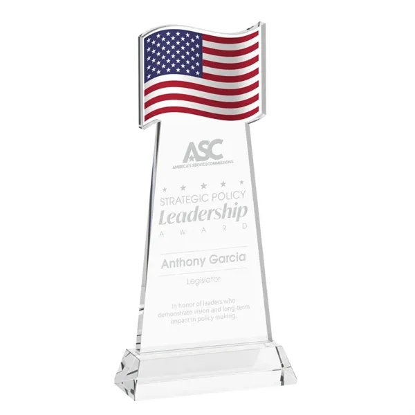 The Flag Award features a striking flag-shaped cutout at the top,... from ASI 84592 St Regis Group / St Regis