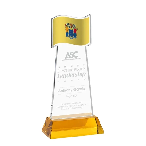 The Flag Award features a striking flag-shaped cutout at the top,... from ASI 84592 St Regis Group / St Regis