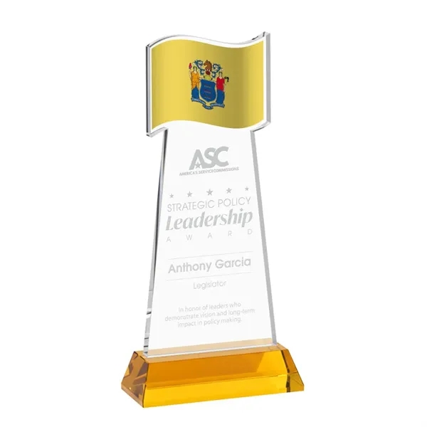 The Flag Award features a striking flag-shaped cutout at the top,... from ASI 84592 St Regis Group / St Regis