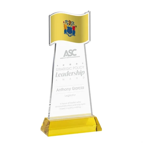 The Flag Award features a striking flag-shaped cutout at the top,... from ASI 84592 St Regis Group / St Regis